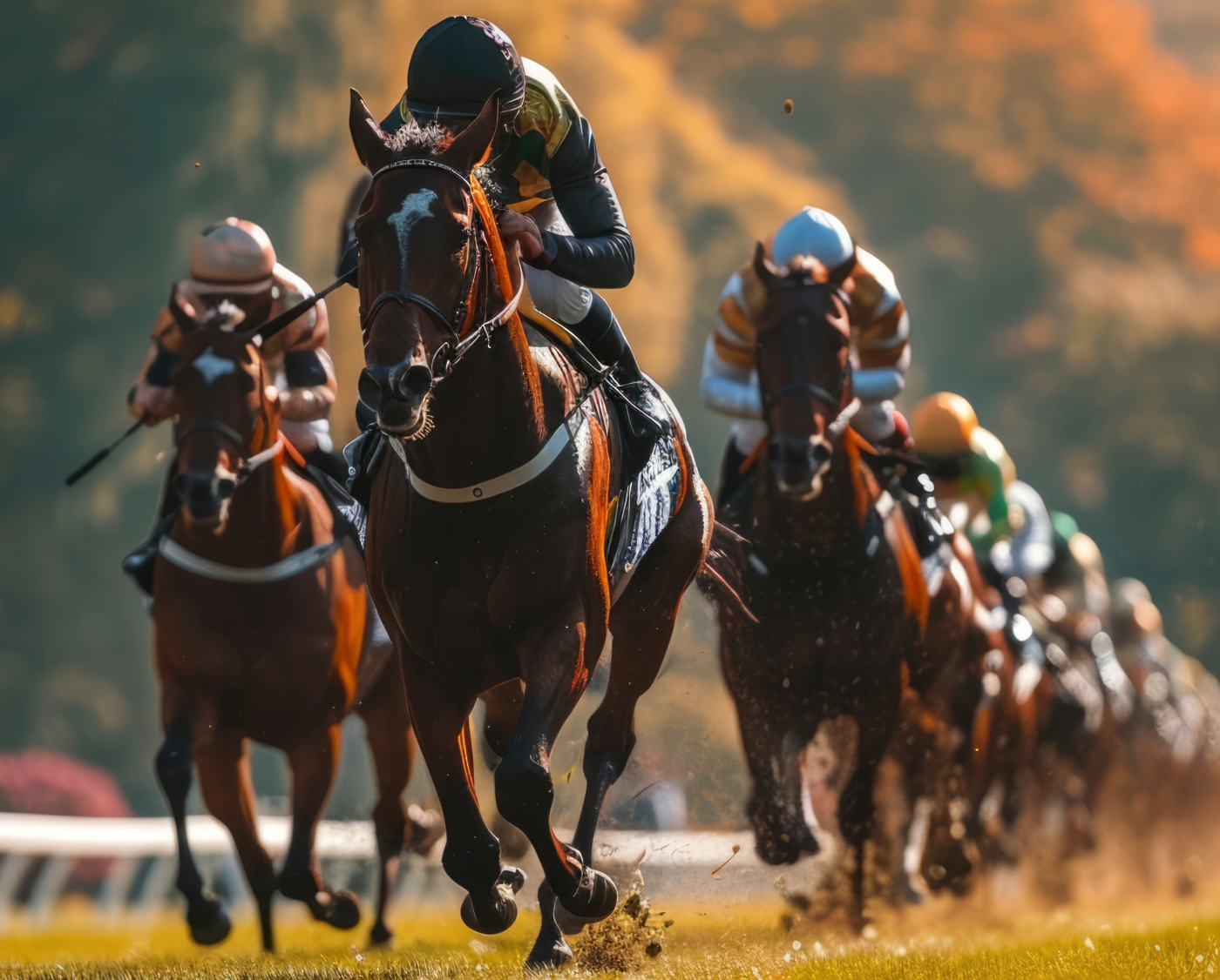 Vainqueur du tournoi hippique — Sergueï Smirnova